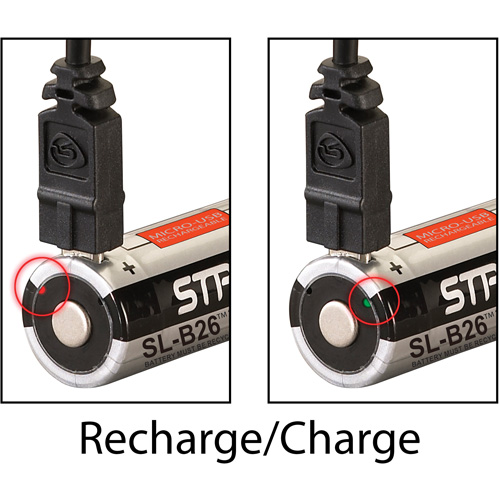 Bloc-piles rechargeable par port USB SL-B26, 18650, 3,7 V D. Morneault & Fils