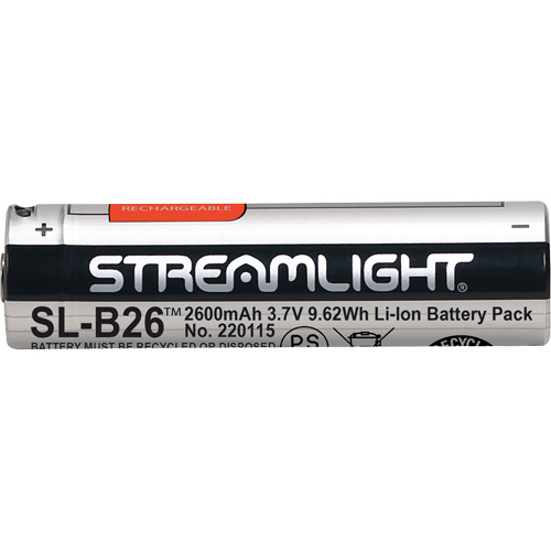 Bloc-piles rechargeable par port USB SL-B26, 18650, 3,7 V D. Morneault & Fils