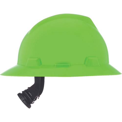 V-Gard&reg; Slotted Full-Brim Hardhat, Meets CSA Type 1, Ratchet Suspension, Non-Vented D. Morneault & Fils