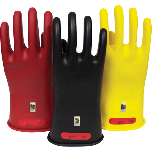 Gants en caoutchouc pour travaux &eacute;lectriques Arcguard, Taille 8, 10" lo D. Morneault & Fils