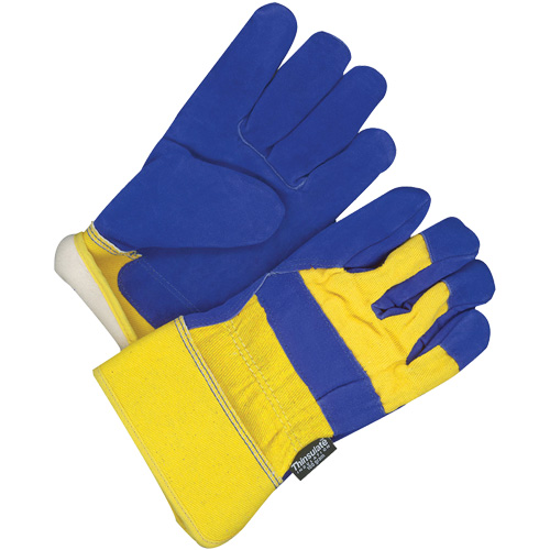 Classic Fitter's Gloves, One Size, Split Leather Palm, Thinsulate Inner Lining D. Morneault & Fils