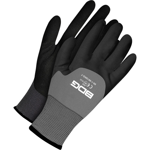 Gants enduits X-Site, 6, R&ecirc;vetement Nitrile, Calibre 15, Enveloppe en Nylon/Spand D. Morneault & Fils