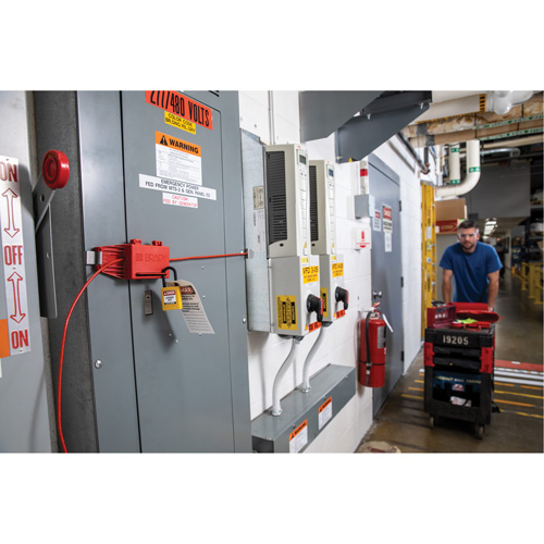 Panel Lockout, Circuit Breaker Type D. Morneault & Fils