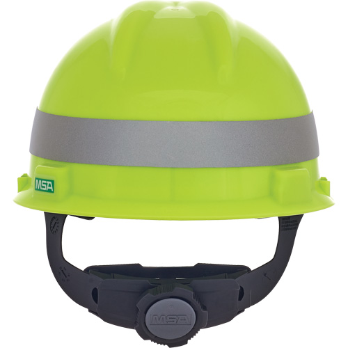 Casque de s&eacute;curit&eacute; &agrave; fentes V-Gard, R&eacute;pond aux normes CSA type 1, Suspension Rochet, Non ventil&eacute; D. Morneault & Fils
