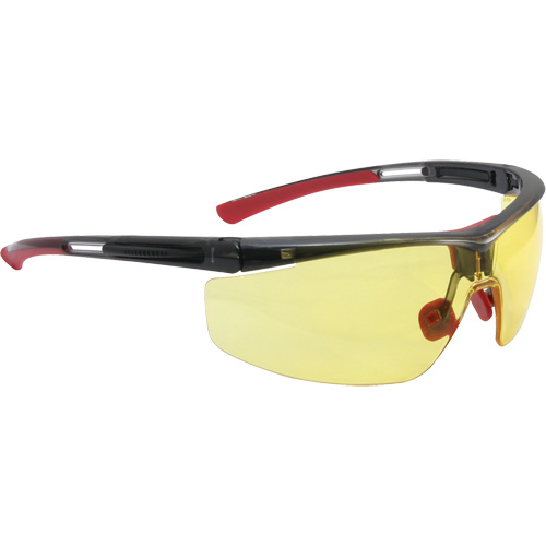 Uvex HydroShield&reg; North Adaptec Safety Glasses, Amber Lens, Anti-Fog/Anti-Scratch, ANSI Z87+/Meets/Exceeds CSA Z94.3 D. Morneault & Fils