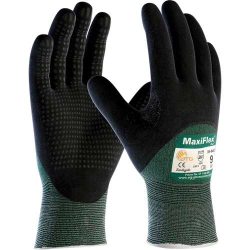 Gants r&eacute;sistant aux coupures ATG MaxiFlex Cut, Taille Petit, Calibre 15, Rev&ecirc;tement Mousse de nitrile, Enveloppe en PEHP, ASTM ANSI niveau A2/EN 388 niveau 3/EN 388 niveau B D. Morneault & Fils