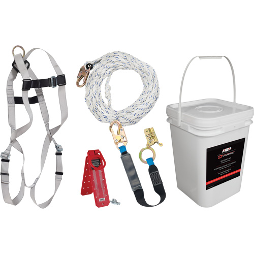 Dynamic Fall Protection Kit, Roofer's Kit D. Morneault & Fils