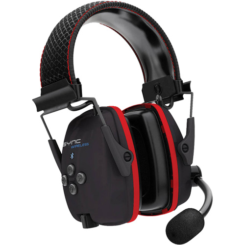 Protecteur auditif sans fil avec audio Bluetooth, Style Bandeau, 25 dB D. Morneault & Fils