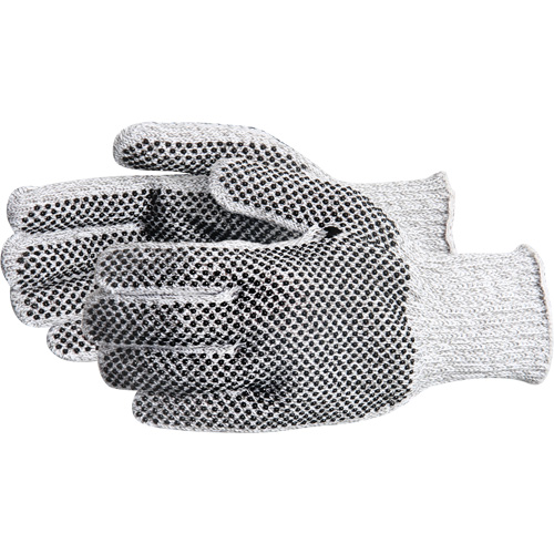 Gants en tricot composite de poids moyen Contender, Taille T-petit, Calibre 7, Rev&ecirc;tement PVC, Enveloppe en Cordura, ASTM ANSI niveau A4 D. Morneault & Fils
