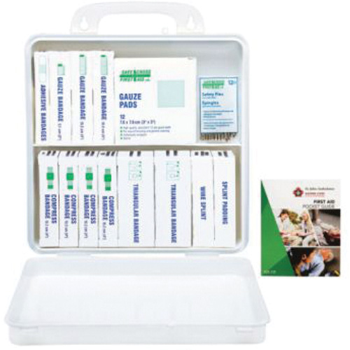 Trousse de premiers soins de travailleur isol&eacute; pour camion, R&eacute;pond &agrave; la norme CSA Z1220-17 type 1 individuelle, Personnel (1 travailleur) D. Morneault & Fils
