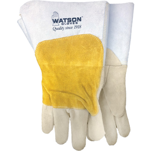 Gants de soudure Mad Cow, Cuir fleur de vache, Taille Grand D. Morneault & Fils