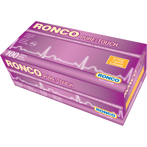 Pure-Touch&reg; Synthetic Stretch Examination Glove, X-Large, Vinyl, 5-mil, Powder-Free, White, Class 2 D. Morneault & Fils