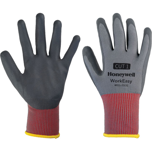Gants de protection contre les coupures WorkEasy, Taille 6/T-petit, Calibre 13, Rev&ecirc;tement Mousse de nitrile, Enveloppe en Polyester, EN 388 niveau 1 D. Morneault & Fils