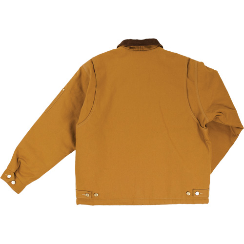 Duck Chore Jacket, Men's, Small, Brown D. Morneault & Fils