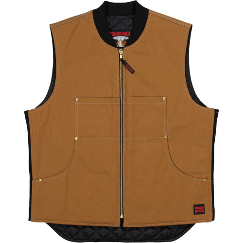 WV04 Moto Vest, Men's, Small, Brown D. Morneault & Fils