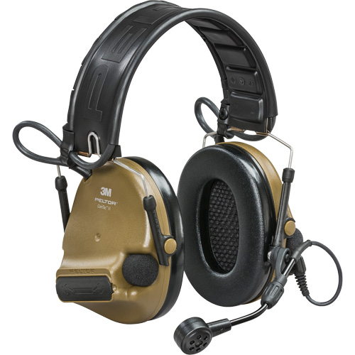Peltor ComTac VI NIB Headset with Arc, Headband Style, 23 dB D. Morneault & Fils