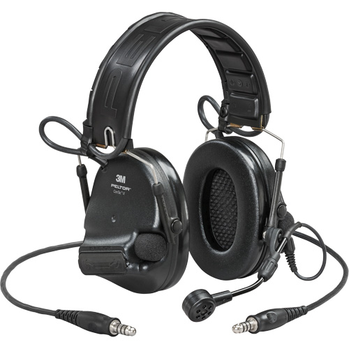 Peltor ComTac VI NIB Dual Lead Headset with Arc, Headband Style, 23 dB D. Morneault & Fils