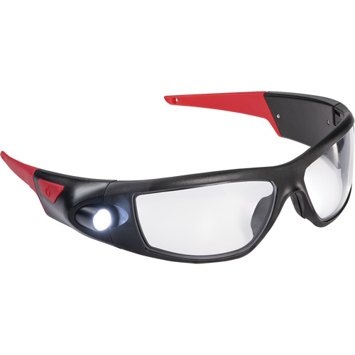 Lunettes de s&eacute;curit&eacute; &agrave; faisceau d'inspection rechargeable SPG400, Lentille Transparent, ANSI Z87+ D. Morneault & Fils