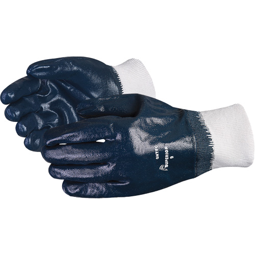 Chemstop Nitrile Coated  Glove, Size 7, Cotton D. Morneault & Fils
