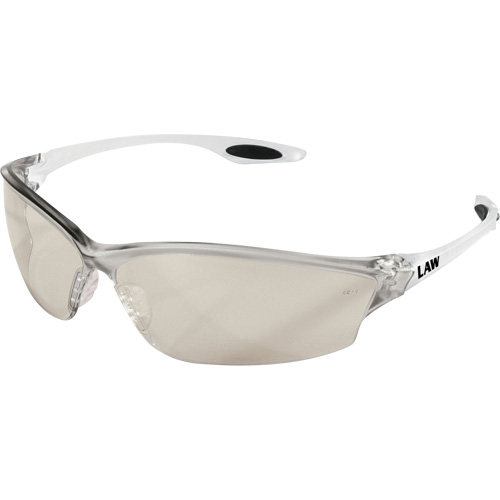 Lunettes de s&eacute;curit&eacute; de s&eacute;rie LW2 Law, Lentille Transparent/Int&eacute;rieur/ext&eacute;rieur, Anti-&eacute;gratignures, ANSI Z87+/R&eacute;pond ou surpasse la norme CSA Z94.3 D. Morneault & Fils