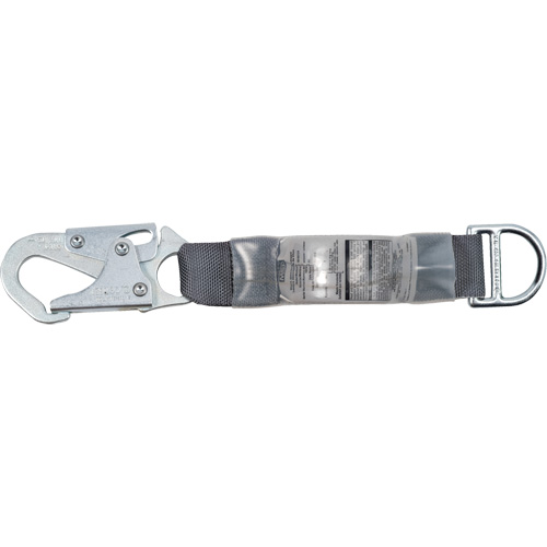 V-Series Standard Energy Absorbing Lanyard, Snap Hook Center, Snap Hook Leg Ends, Polyester D. Morneault & Fils