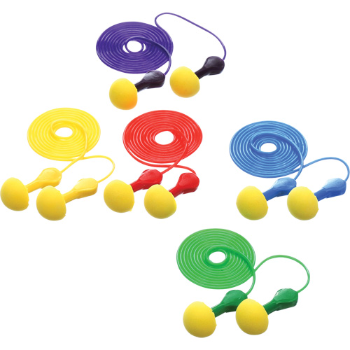 E-A-R Express Pod Plugs Earplugs, Corded, Bulk - Pillow Pack, 25 dB NRR, One-Size D. Morneault & Fils