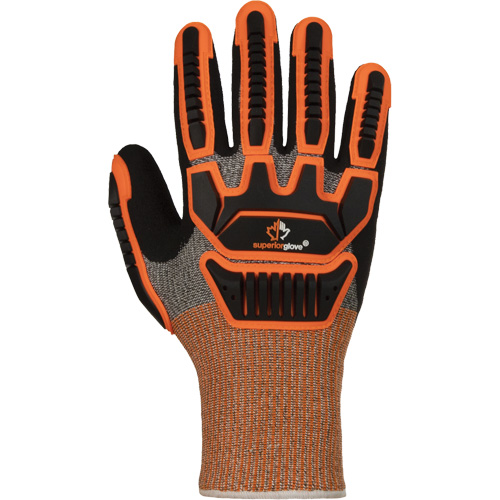 Gants imperm&eacute;ables &agrave; l'eau TenActiv STXWPNVB, 7, Paume en Synth&eacute;tique, Poignet Poignet en tricot D. Morneault & Fils