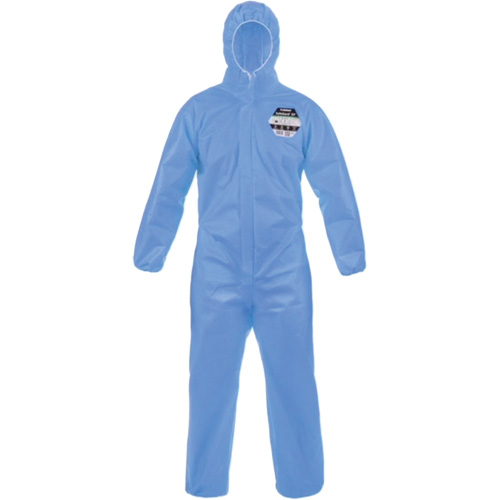 Safegard GP Coveralls, Medium, Blue, SMMS D. Morneault & Fils