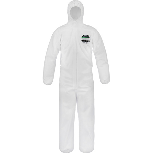 Safegard GP Coveralls, Medium, White, SMMS D. Morneault & Fils