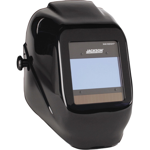 Insight Digital Variable ADF Welding Helmet, 2.36" L x 3.94" W View Area, 9 - 13 Shade Range, Black D. Morneault & Fils
