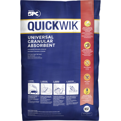 Quickwik Universal Granular Absorbent D. Morneault & Fils