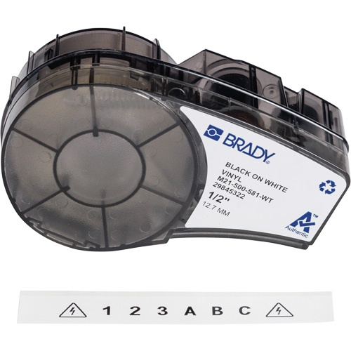 Repositionable Multi-Purpose Labels with Ribbon, Black D. Morneault & Fils