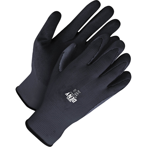 Deny Coated Gloves, 6/X-Small, Foam Nitrile Coating, Nylon Shell D. Morneault & Fils