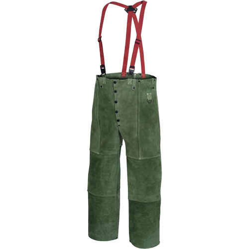 WP 100 Welder's Waist Pants, Small, Green D. Morneault & Fils