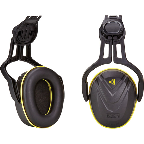 Dispositif de protection auditive mont&eacute; sur casque V-Gard, Fixation pour casque, 27 NRR dB D. Morneault & Fils