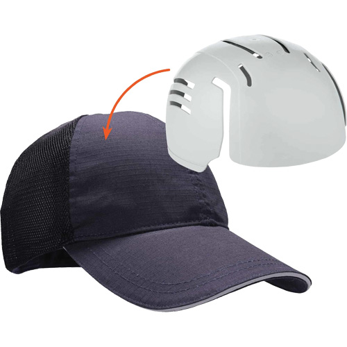 Casquette de baseball standard Skullerz 8946 avec encart, Bleu marin D. Morneault & Fils