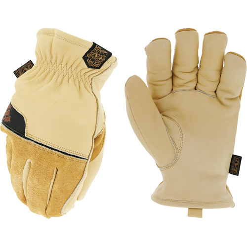 Insulated Leather Driver's Gloves, 8, Synthetic Palm, Thinsulate Inner Lining D. Morneault & Fils