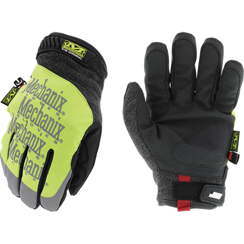 Coldwork Hi-Viz Winter Work Gloves, Size 8, ASTM ANSI Level A5 D. Morneault & Fils