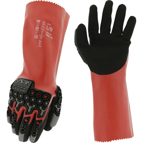 Gants r&eacute;sistants aux produits chimiques Speedknit M-Pact, Taille 7, PEHP D. Morneault & Fils