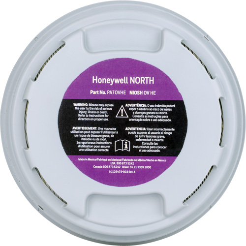 Cartouche filtre HEPA, Vapeur organique D. Morneault & Fils