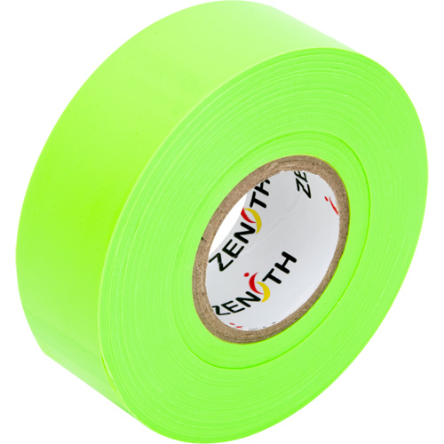 Ruban pour signalisation, 1,1875" la x 164' lo, Vert fluorescent D. Morneault & Fils