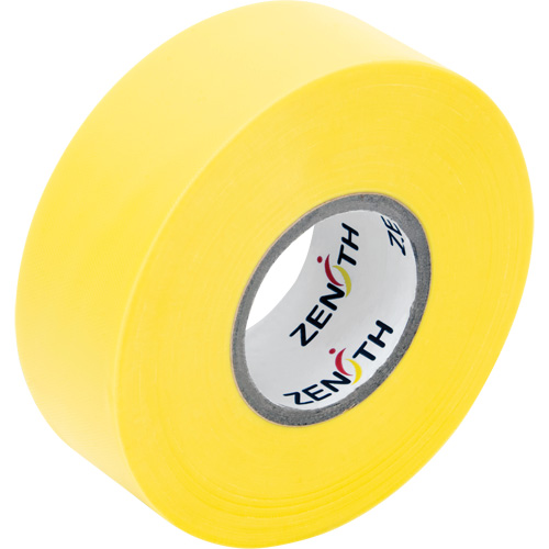 Ruban pour signalisation, 1,1875" la x 164' lo, Jaune fluorescent D. Morneault & Fils