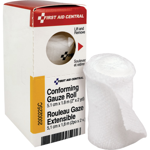 SmartCompliance&reg; Refill Conforming Stretch Gauze Bandage, Roll, 6' L x 2" W, Sterile, Medical Device Class 1 D. Morneault & Fils