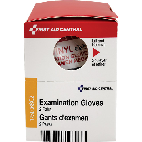 SmartCompliance&reg; Refill Examination Gloves, Vinyl, Powder-Free, Clear, Class 2 D. Morneault & Fils