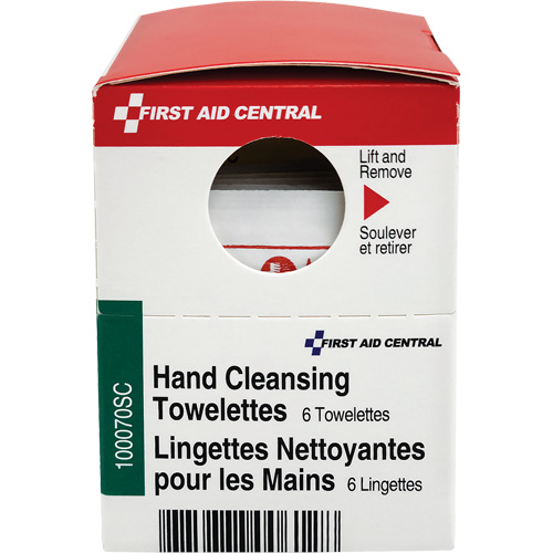SmartCompliance&reg; Refill Cleansing Wipes, Towelette, Hand Cleaning D. Morneault & Fils