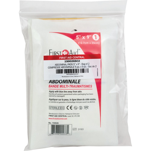 Recharge tampons pour trauma abdominal SmartCompliance D. Morneault & Fils