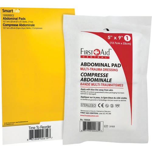 Recharge tampons pour trauma abdominal SmartCompliance D. Morneault & Fils