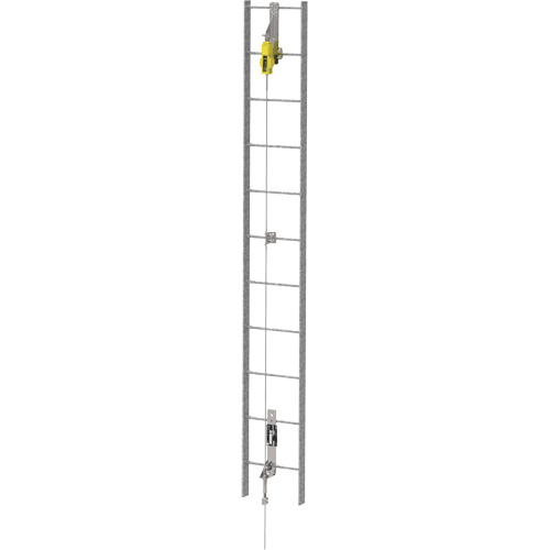Latchways&reg; Vertical Ladder Lifeline Kit, Stainless Steel D. Morneault & Fils
