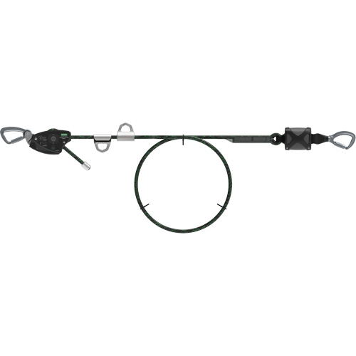 Corde de 100' pour ligne de vie temporaire horizontale, Corde d'alpinisme D. Morneault & Fils