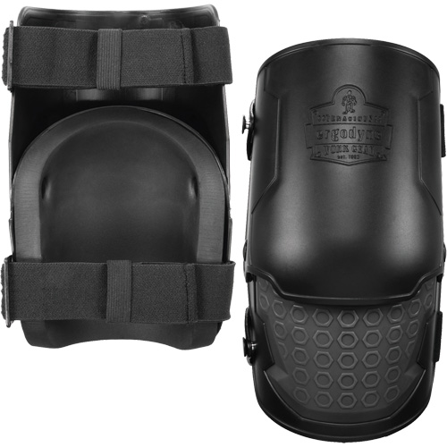 ProFlex 360 Hard Shell Hinged Knee Pads, Buckle Style, Rubber Caps, Foam Pads D. Morneault & Fils